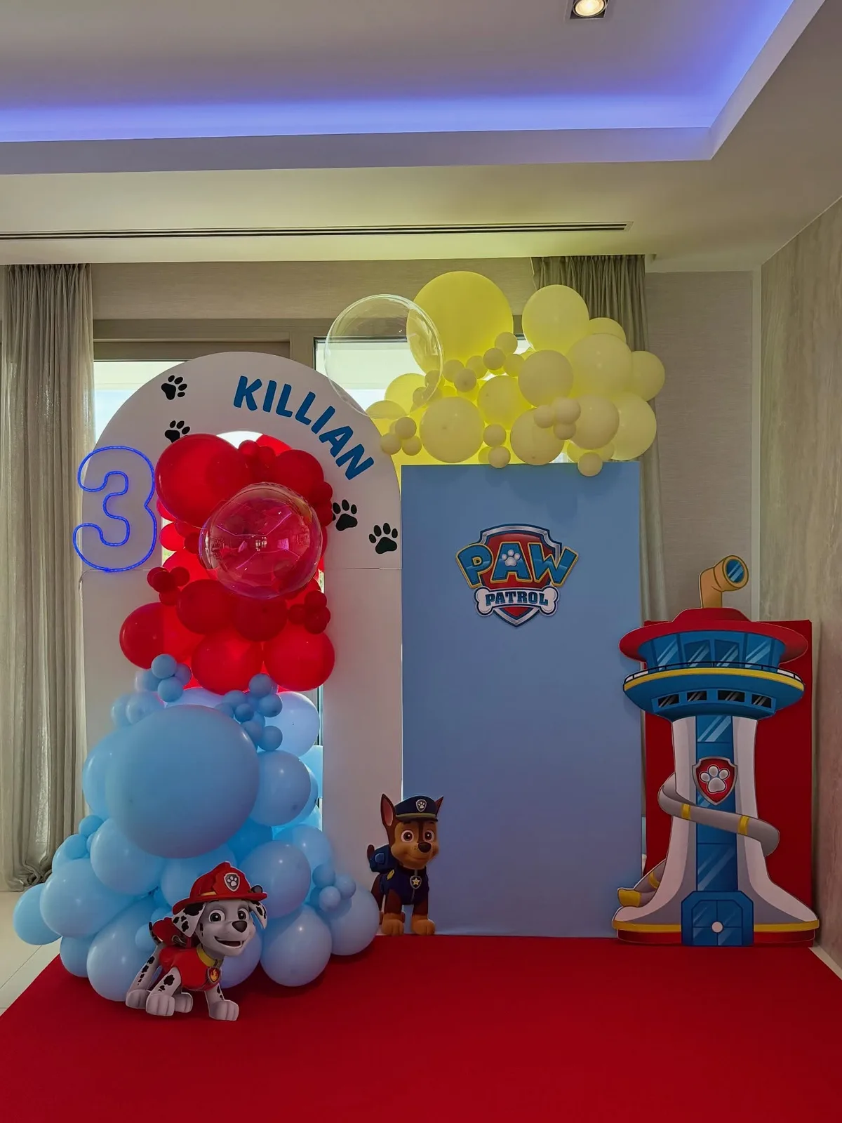 Decoración para cumpleaños infantiles realizada por Mi Fiesta Málaga