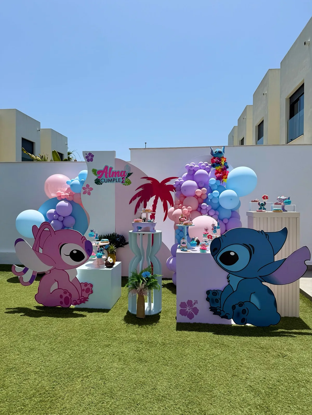 Decoración para cumpleaños realizada por Mi Fiesta Málaga