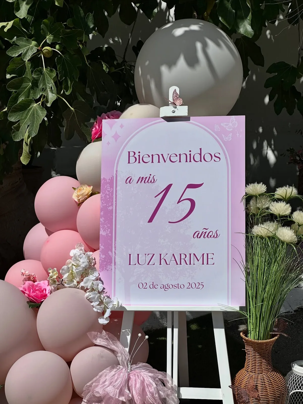 Decoración para baby showers realizada por Mi Fiesta Málaga