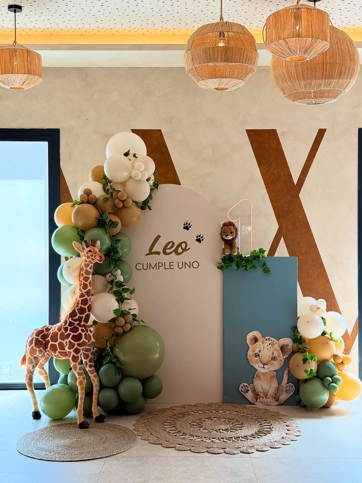 Decoración para baby showers realizada por Mi Fiesta Málaga