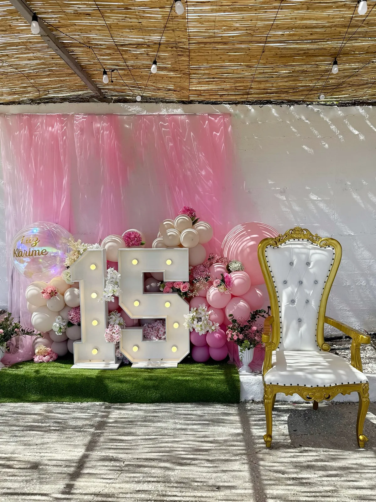 Decoración para cumpleaños infantiles realizada por Mi Fiesta Málaga