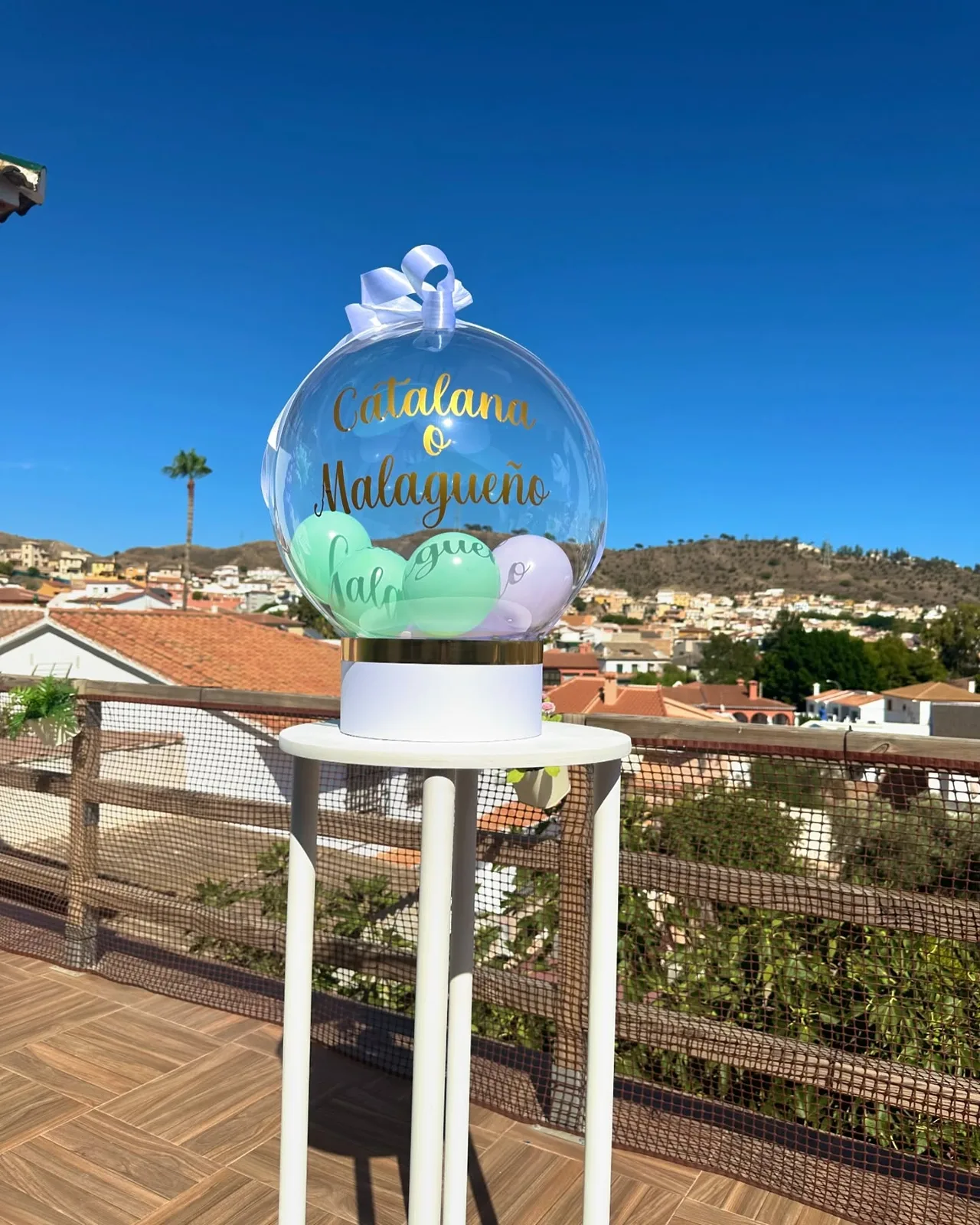 Decoración para revelaciones de sexo realizada por Mi Fiesta Málaga