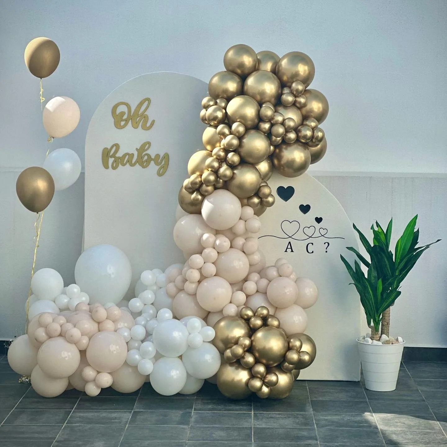 Decoración para revelaciones de sexo realizada por Mi Fiesta Málaga