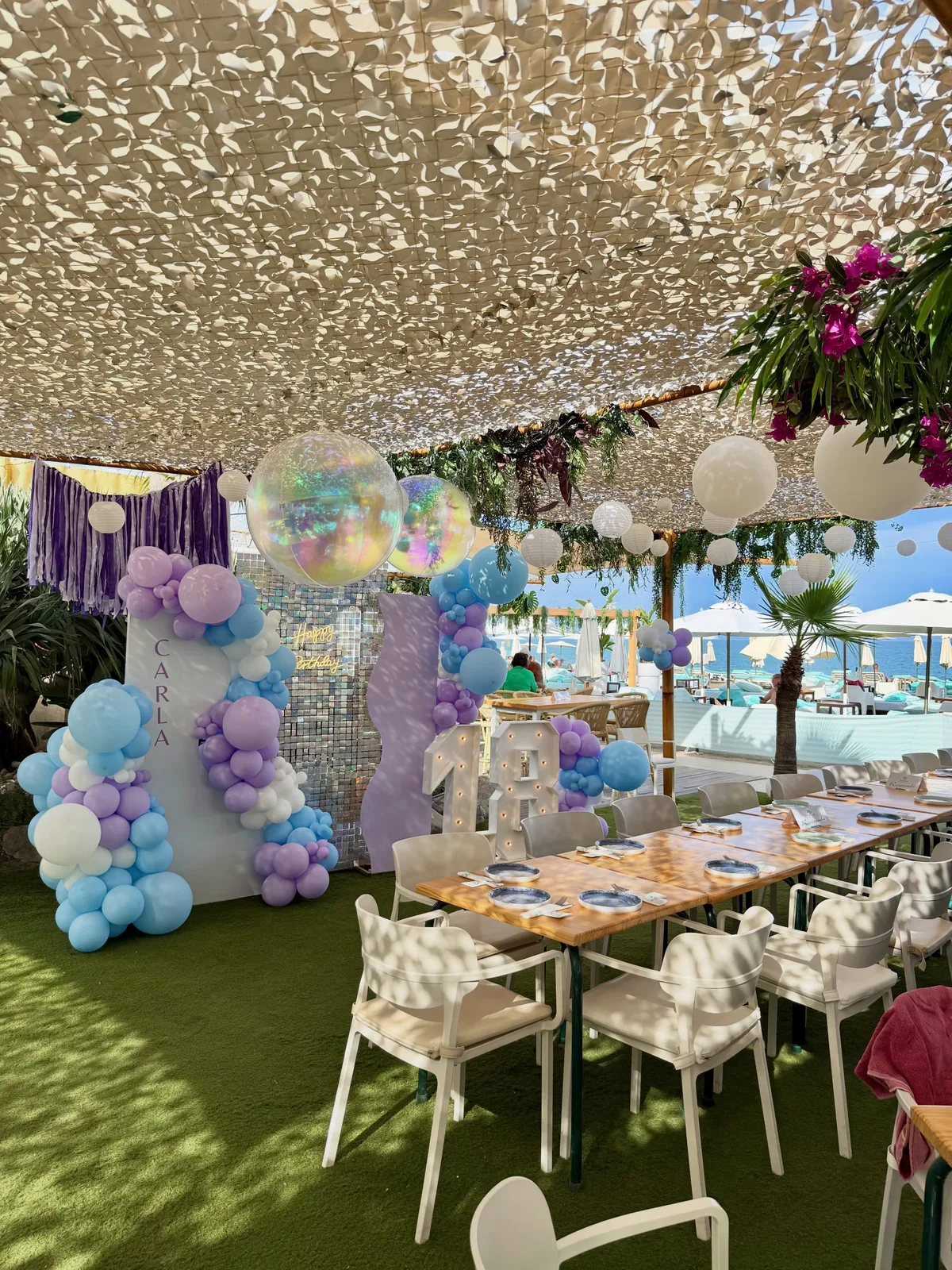 Decoración para otros eventos realizada por Mi Fiesta Málaga