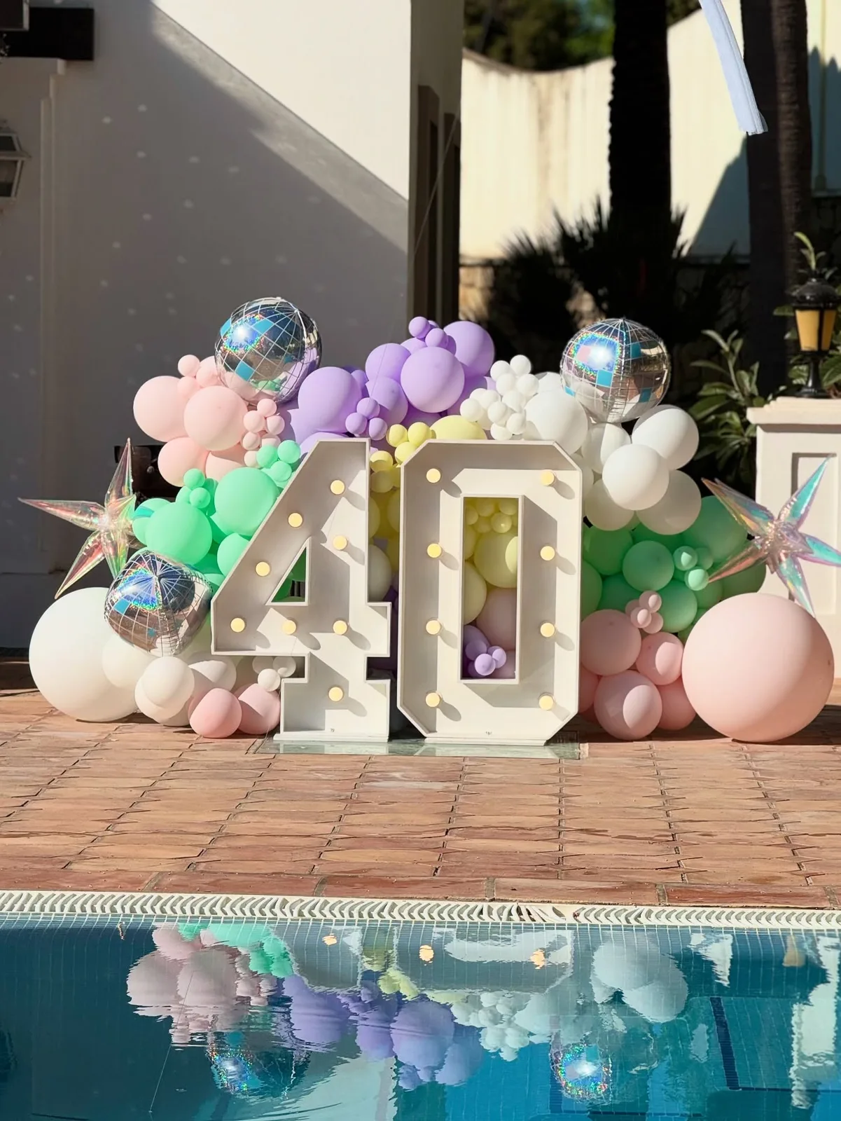Decoración para baby showers realizada por Mi Fiesta Málaga