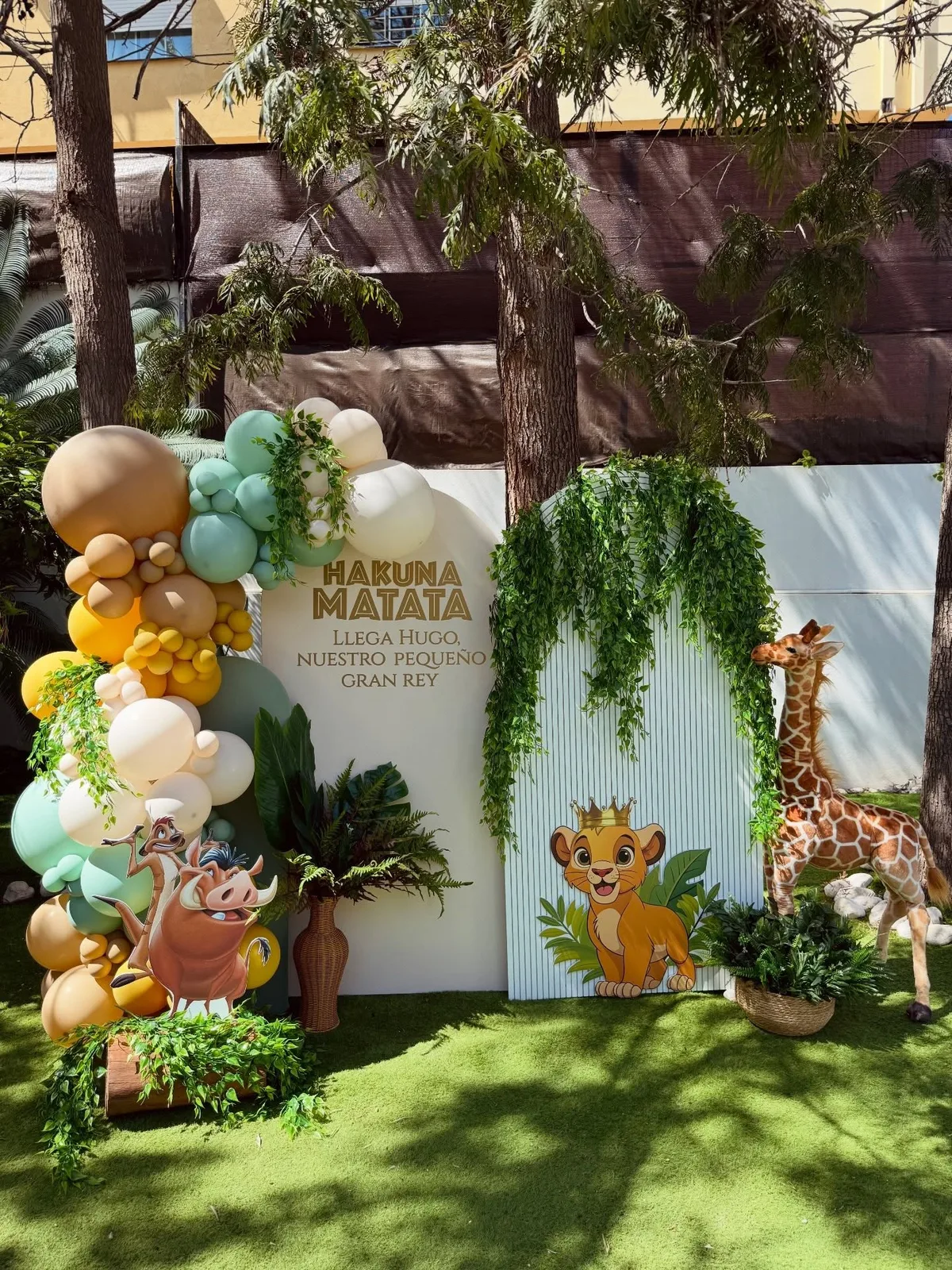 Decoración para baby showers realizada por Mi Fiesta Málaga