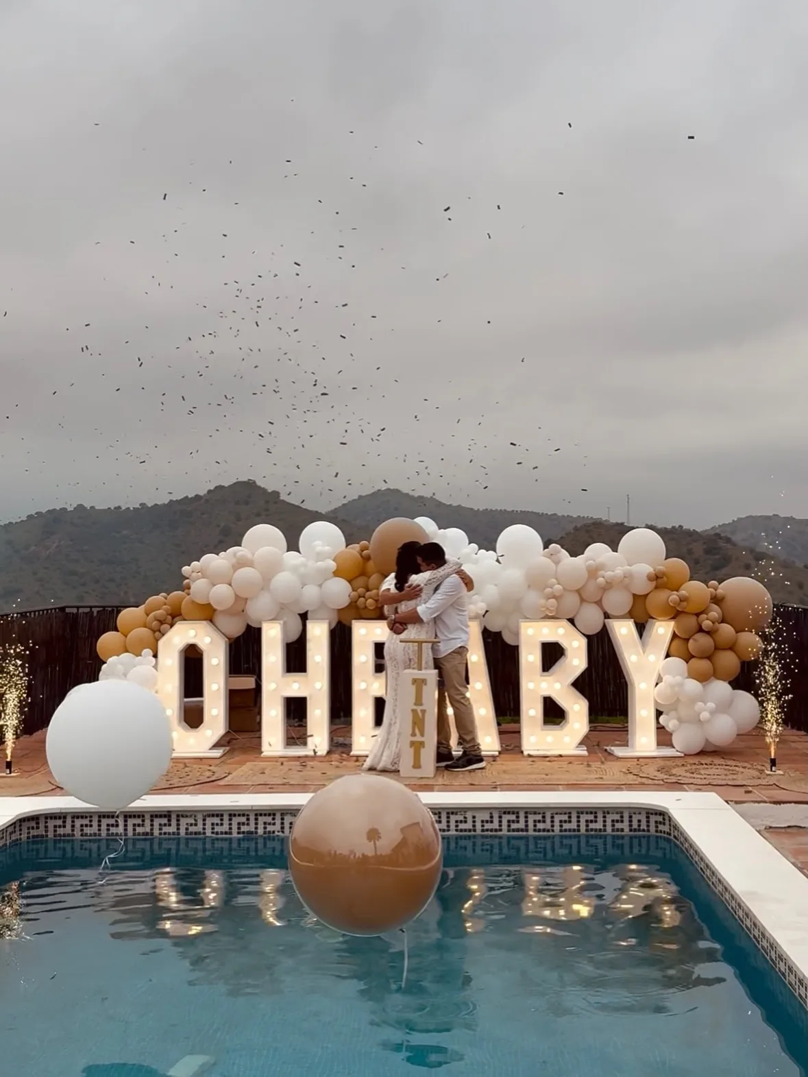 Decoración para revelaciones de sexo realizada por Mi Fiesta Málaga