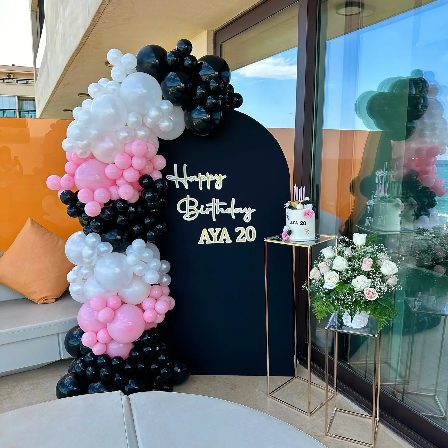 Decoración para cumpleaños realizada por Mi Fiesta Málaga