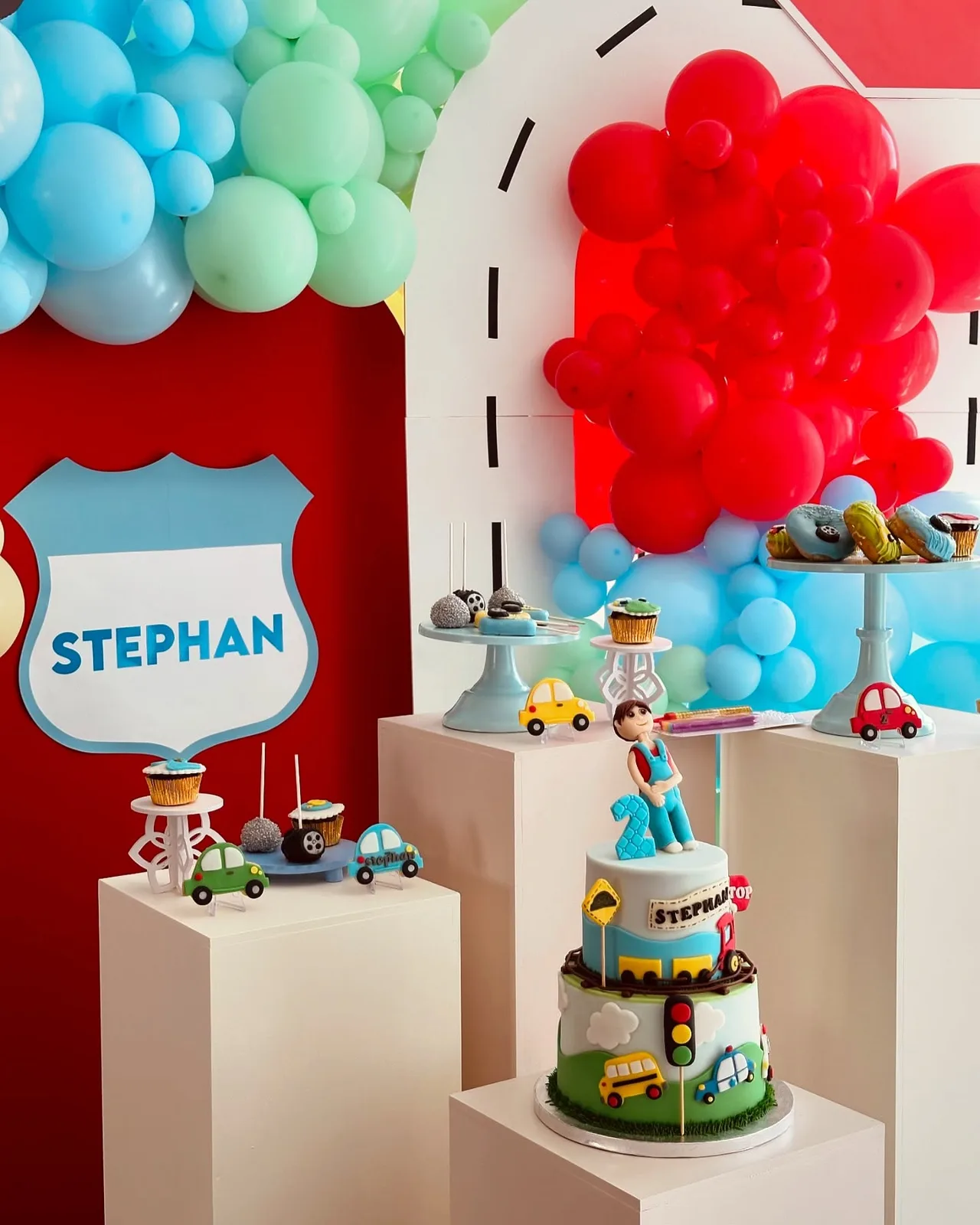 Decoración para cumpleaños realizada por Mi Fiesta Málaga