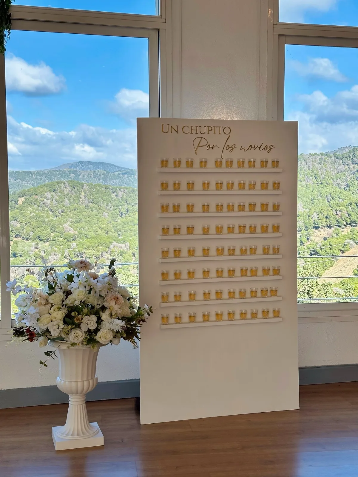 Decoración para bodas realizada por Mi Fiesta Málaga