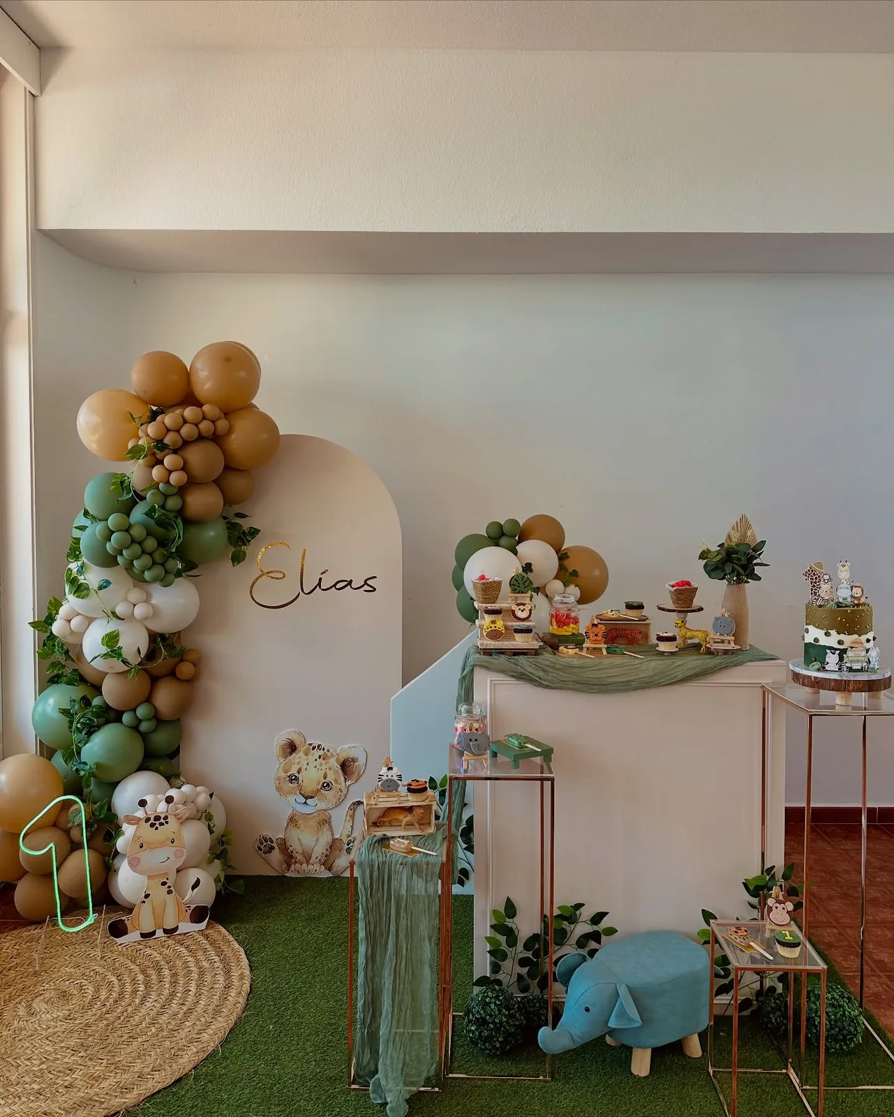 Decoración para cumpleaños infantiles realizada por Mi Fiesta Málaga