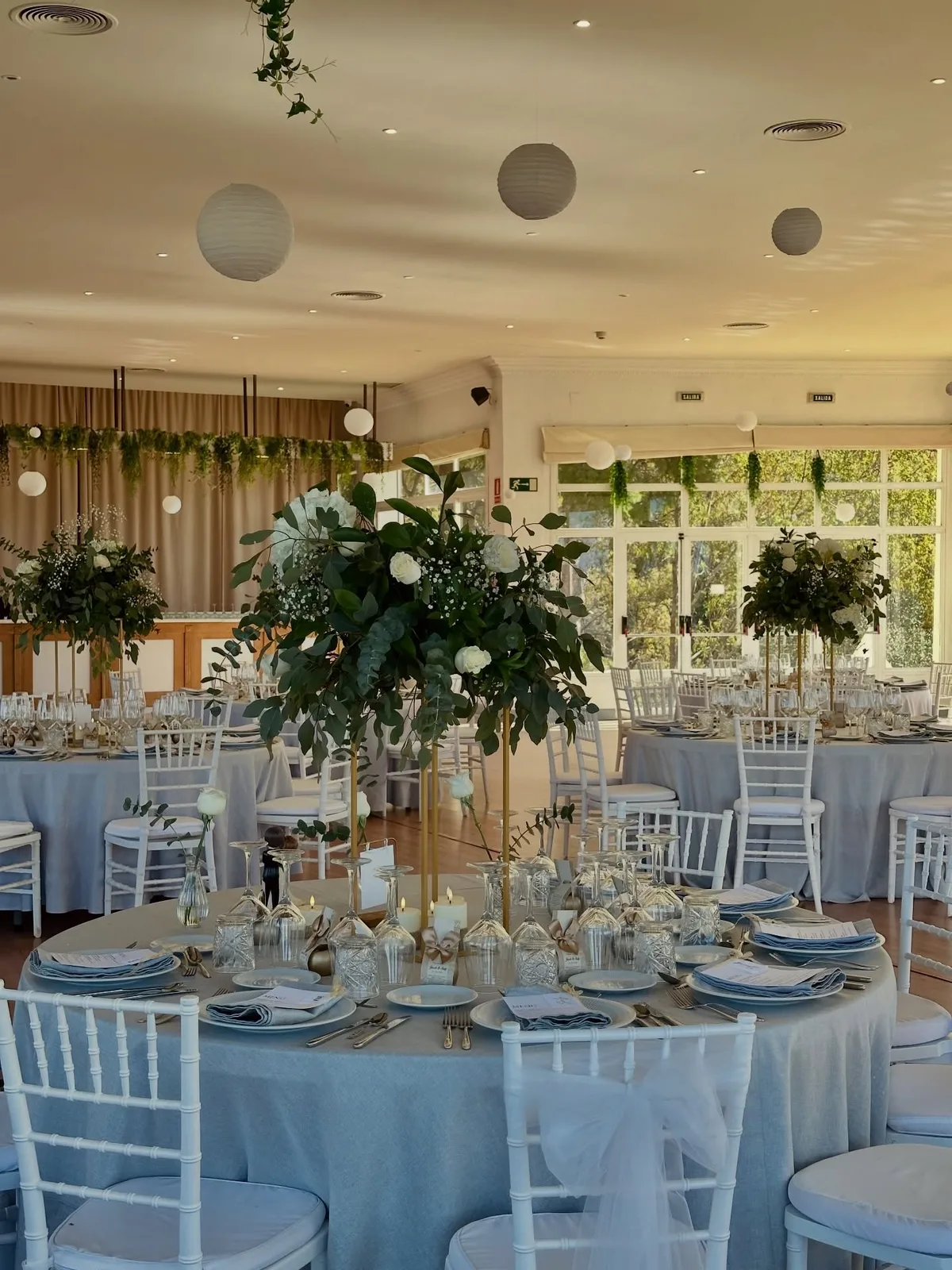 Decoración para bodas realizada por Mi Fiesta Málaga