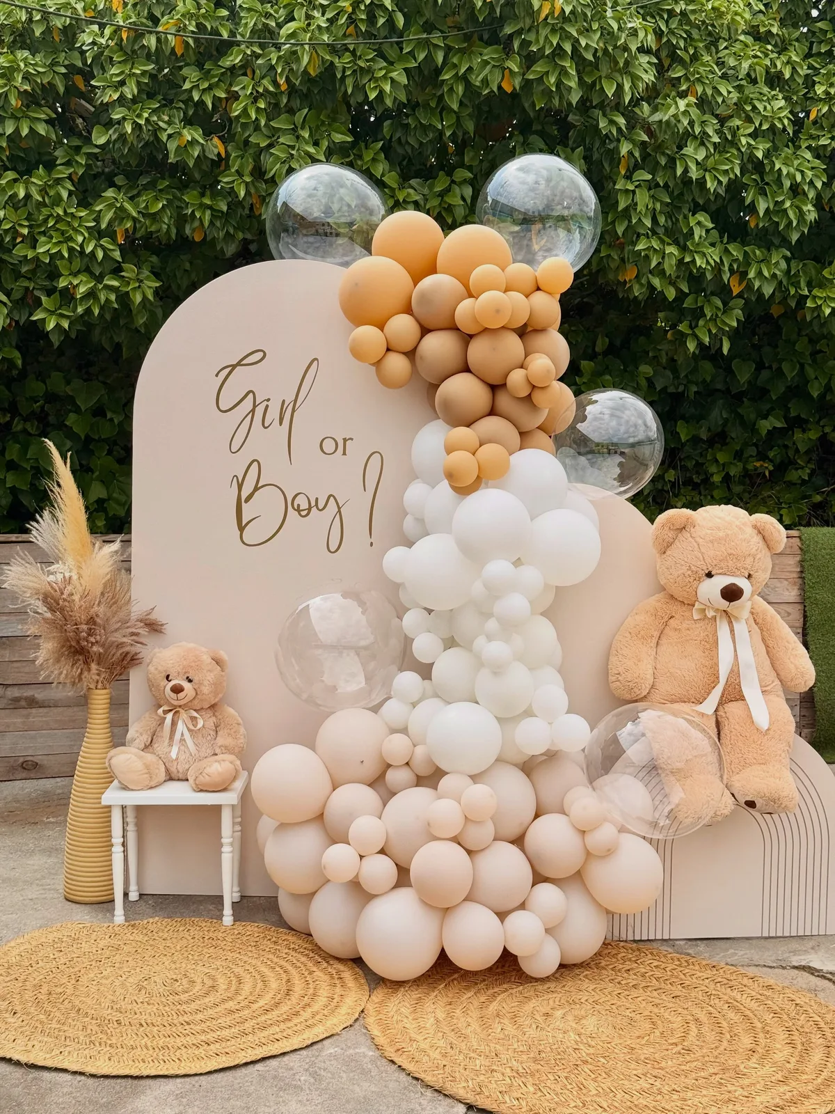 Decoración para revelaciones de sexo realizada por Mi Fiesta Málaga