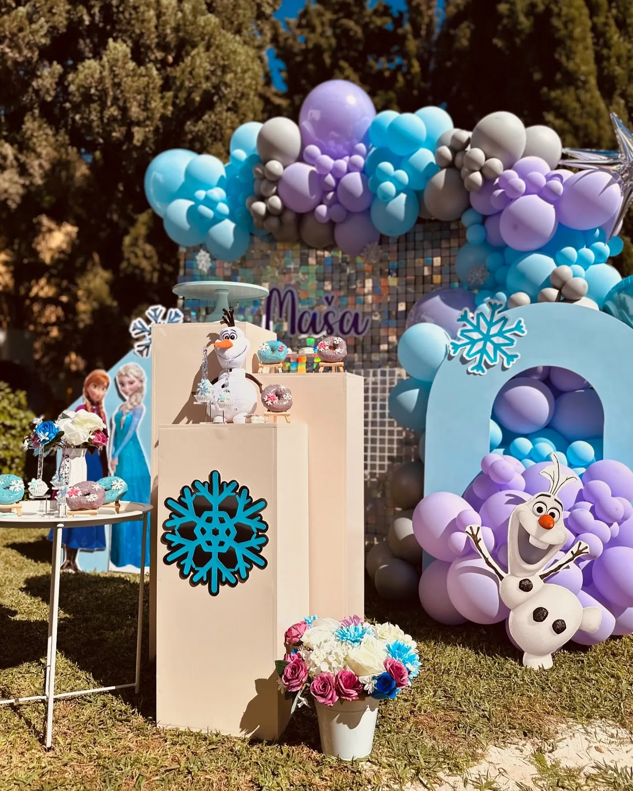 Decoración para cumpleaños infantiles realizada por Mi Fiesta Málaga