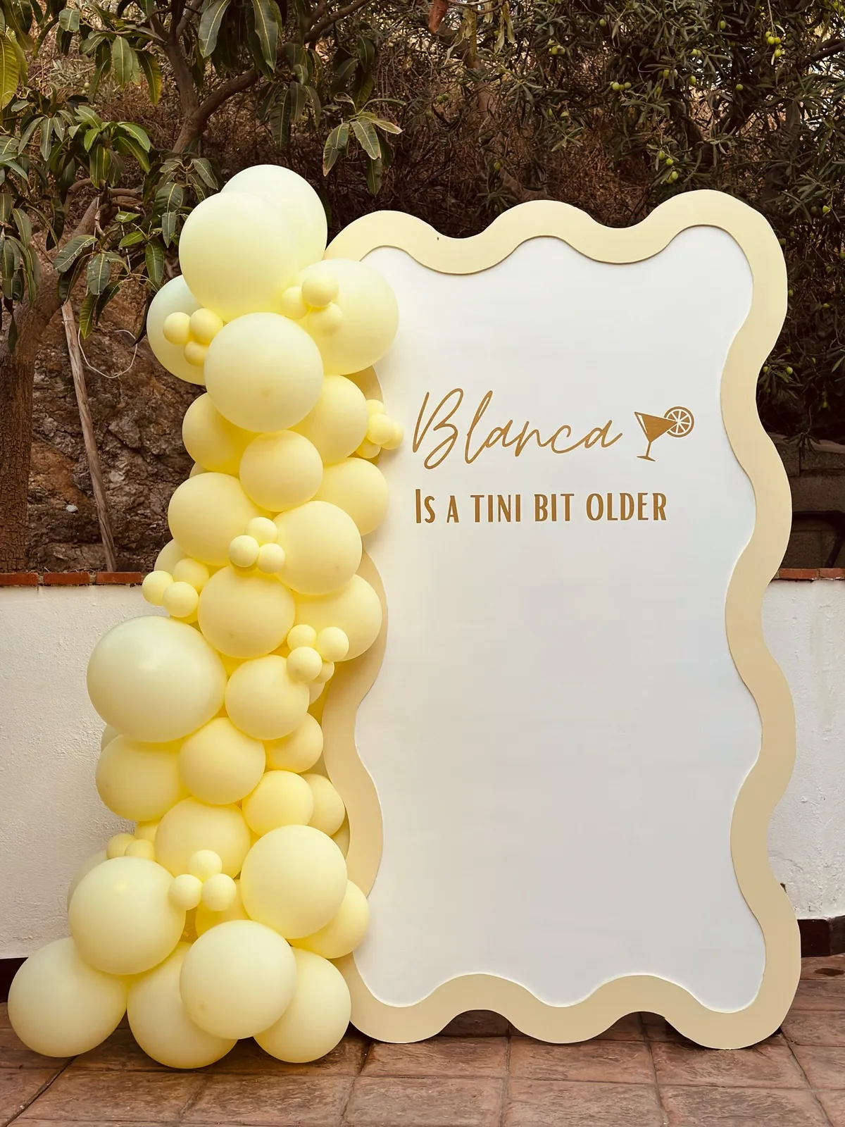 Decoración para cumpleaños realizada por Mi Fiesta Málaga