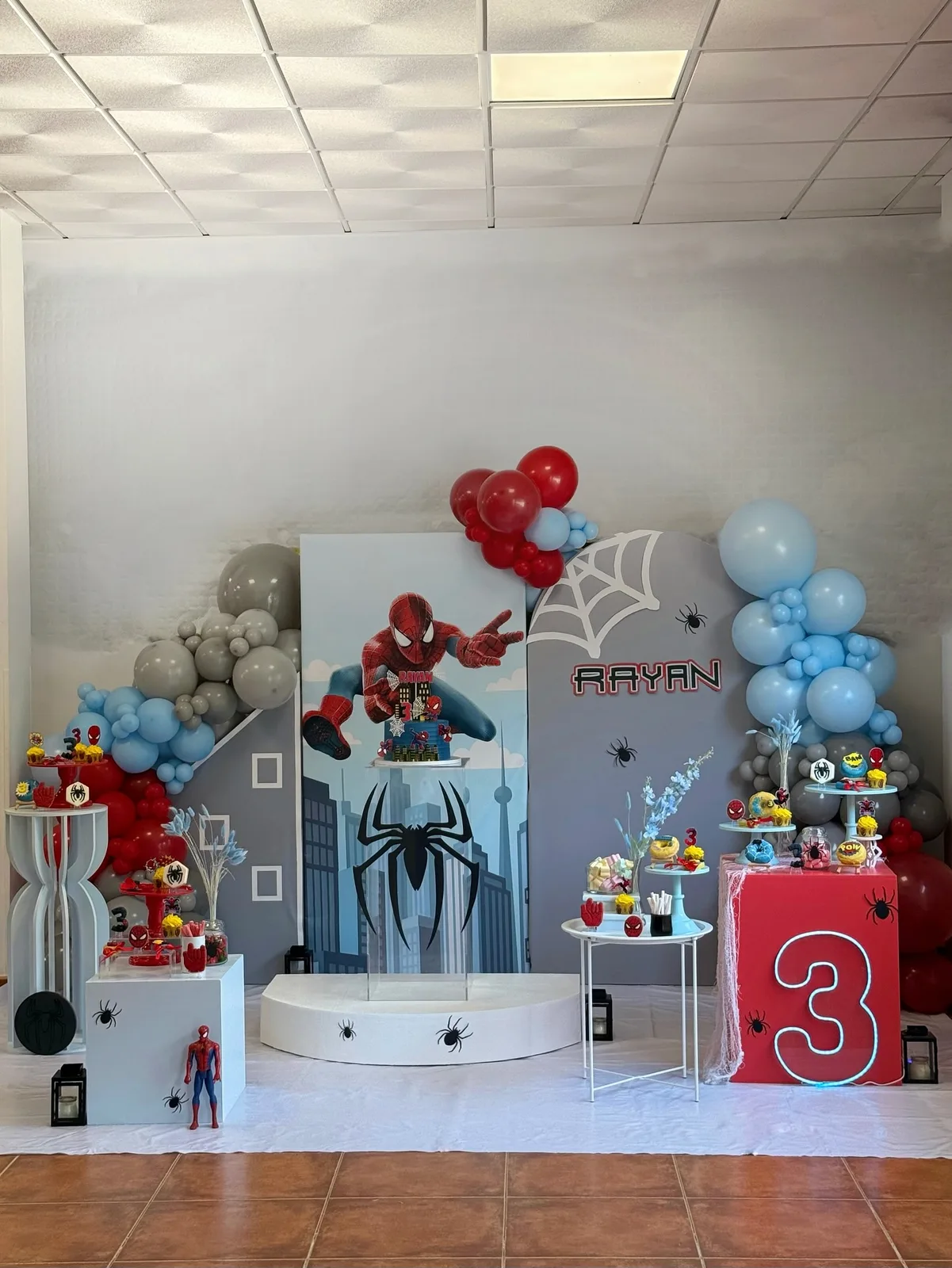 Decoración para cumpleaños infantiles realizada por Mi Fiesta Málaga