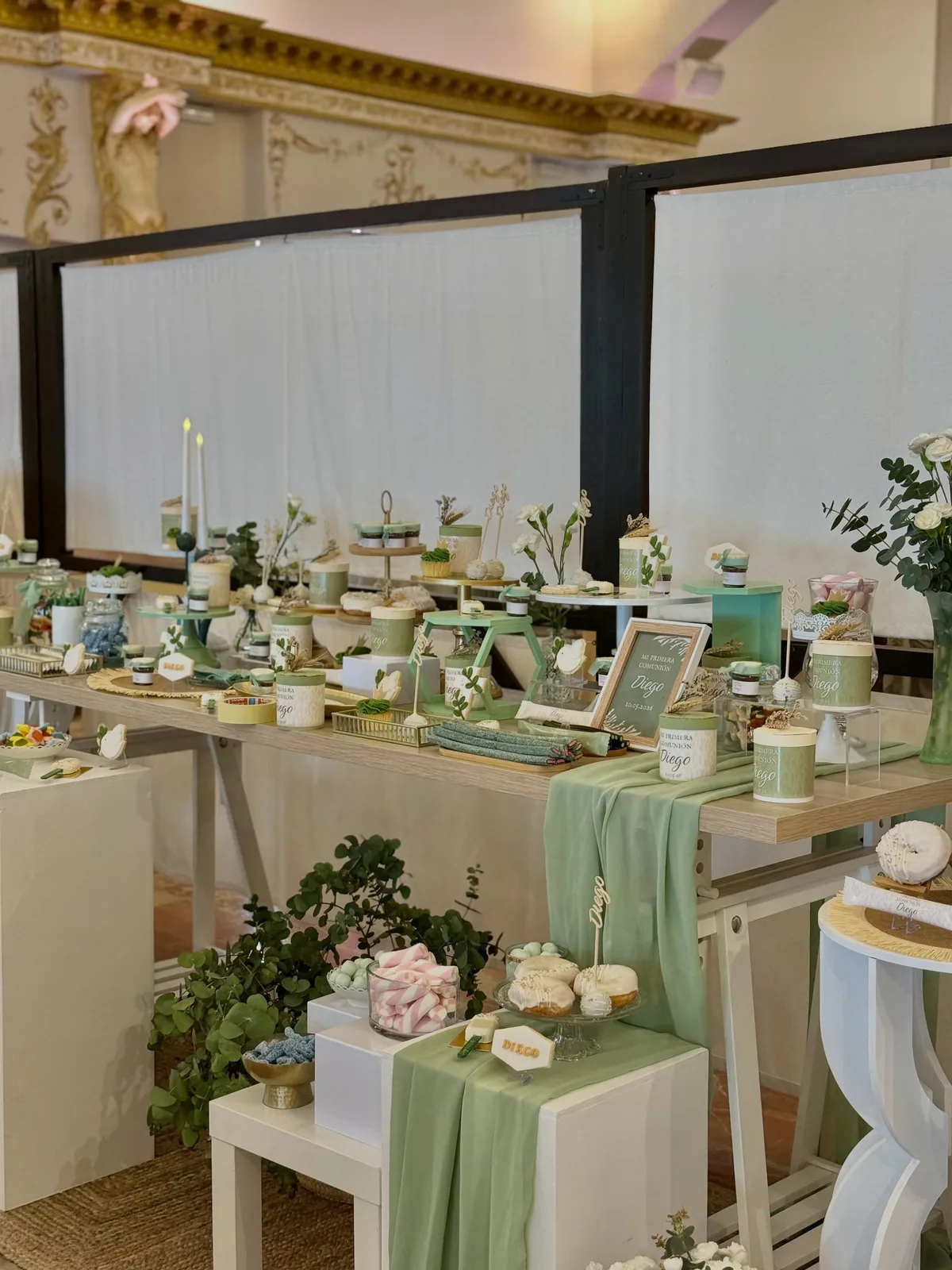 Decoración para comuniones realizada por Mi Fiesta Málaga