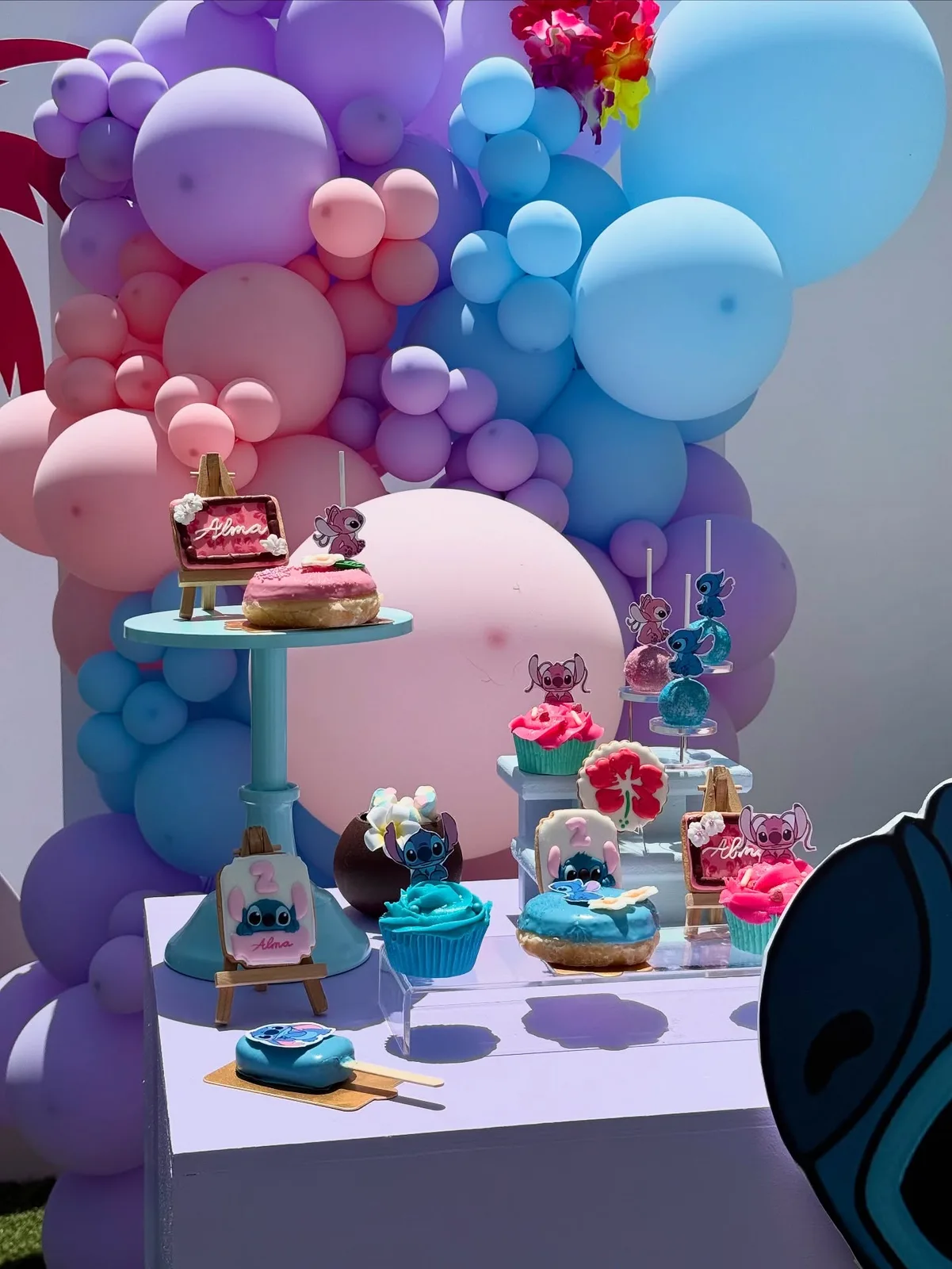 Decoración para cumpleaños realizada por Mi Fiesta Málaga