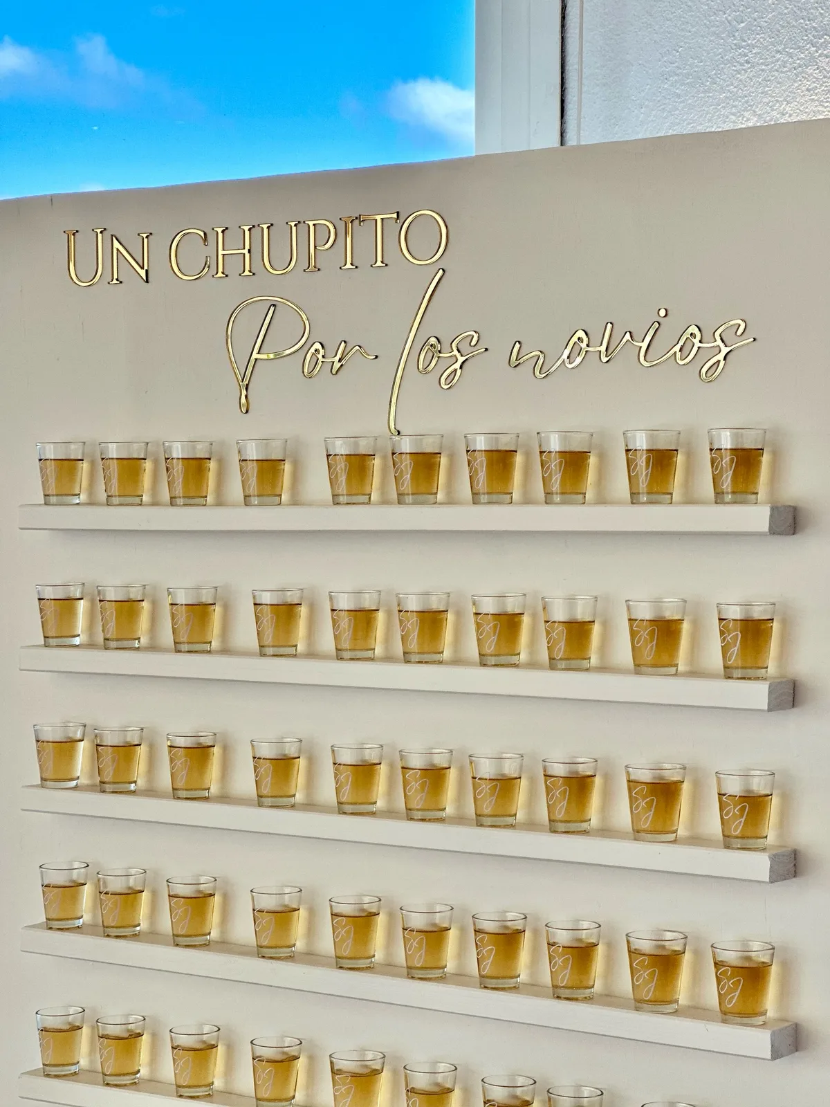 Decoración para bodas realizada por Mi Fiesta Málaga
